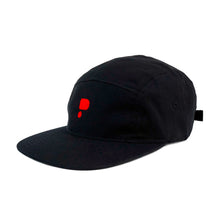 Load image into Gallery viewer, Classic P-Logo 5 Panel Cap Black
