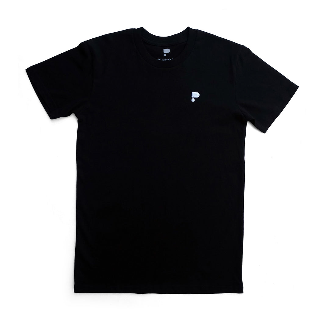 Classic P-Logo Tee Black