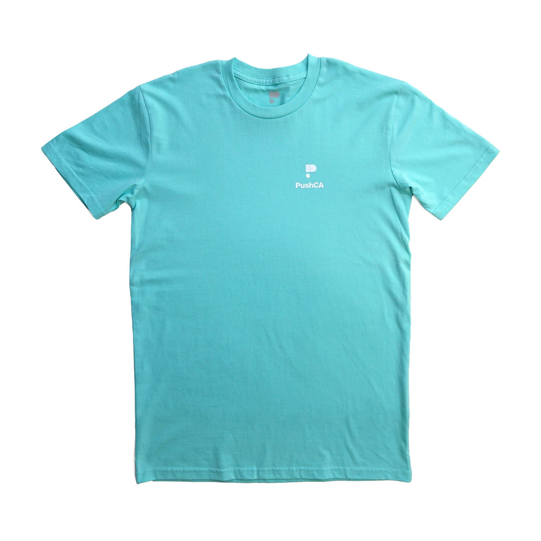 Pushca Logo Tee Mint